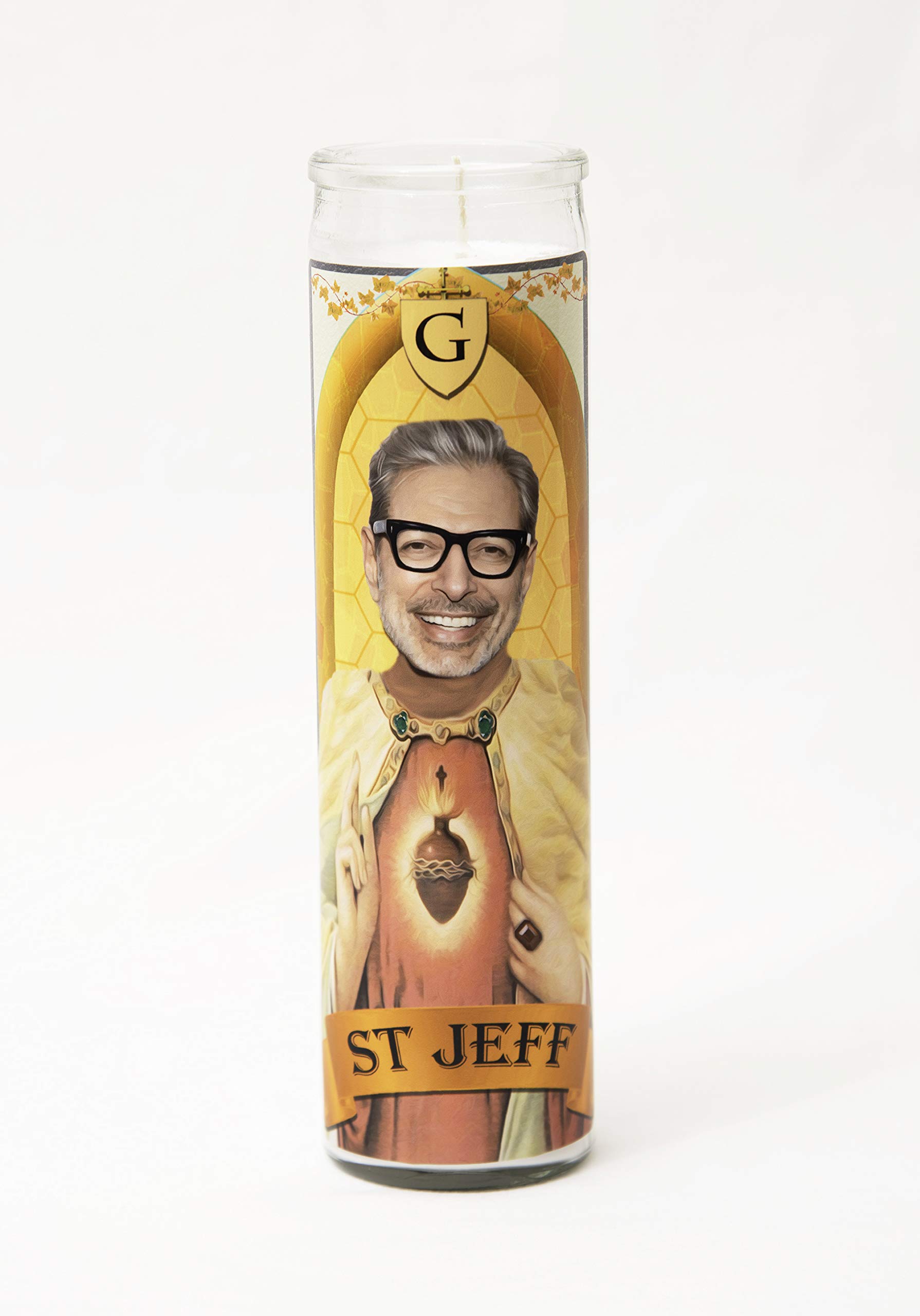 Jeff Goldblum Celebrity Candle (Jeff Goldblum Prayer Candle)