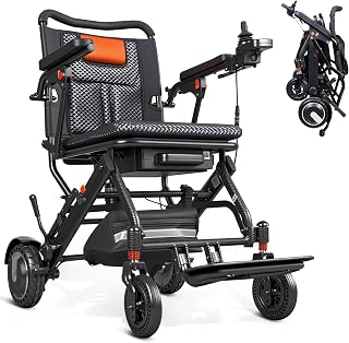 Electric Wheelchairs for Adults, Electric Wheelchair 25-Mile 20AH Battery, Powerful 500W Motor, Portable 39LBS Design, 3-Shock Absorption, Auto Brake for Travel Indoor Outdoor Use