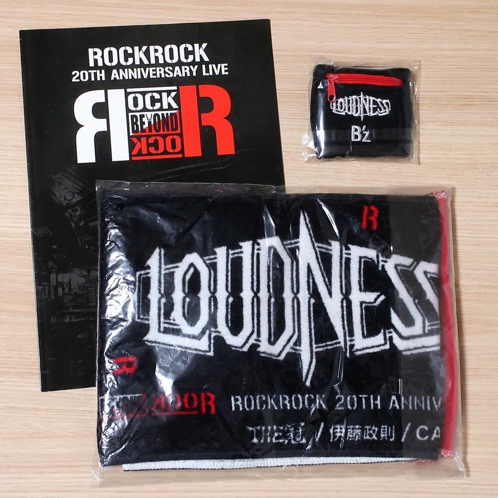 Amazon.co.jp: パンフレット タオル リストバンド B'z LOUDNESS グッズ