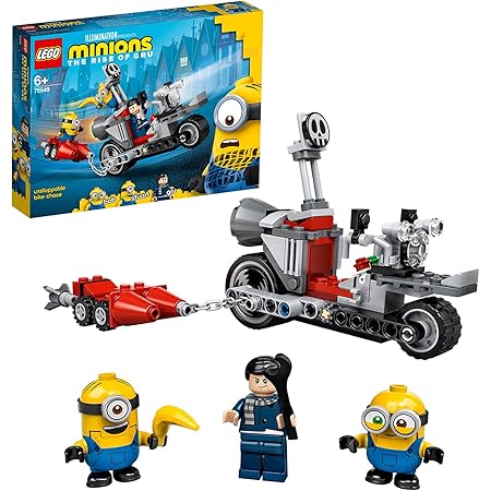 Amazon レゴ Lego ミニオン ミニオンのバイクチェイス ブロック おもちゃ Amazon レゴ Lego ミニオン ミニオンのバイクチェイス ブロック おもちゃ