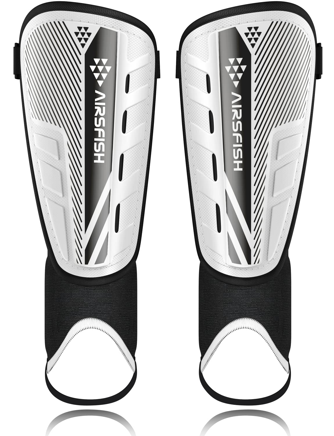 Upgraded Soccer Shin Guards for Kids Youth Adults, CE Certified