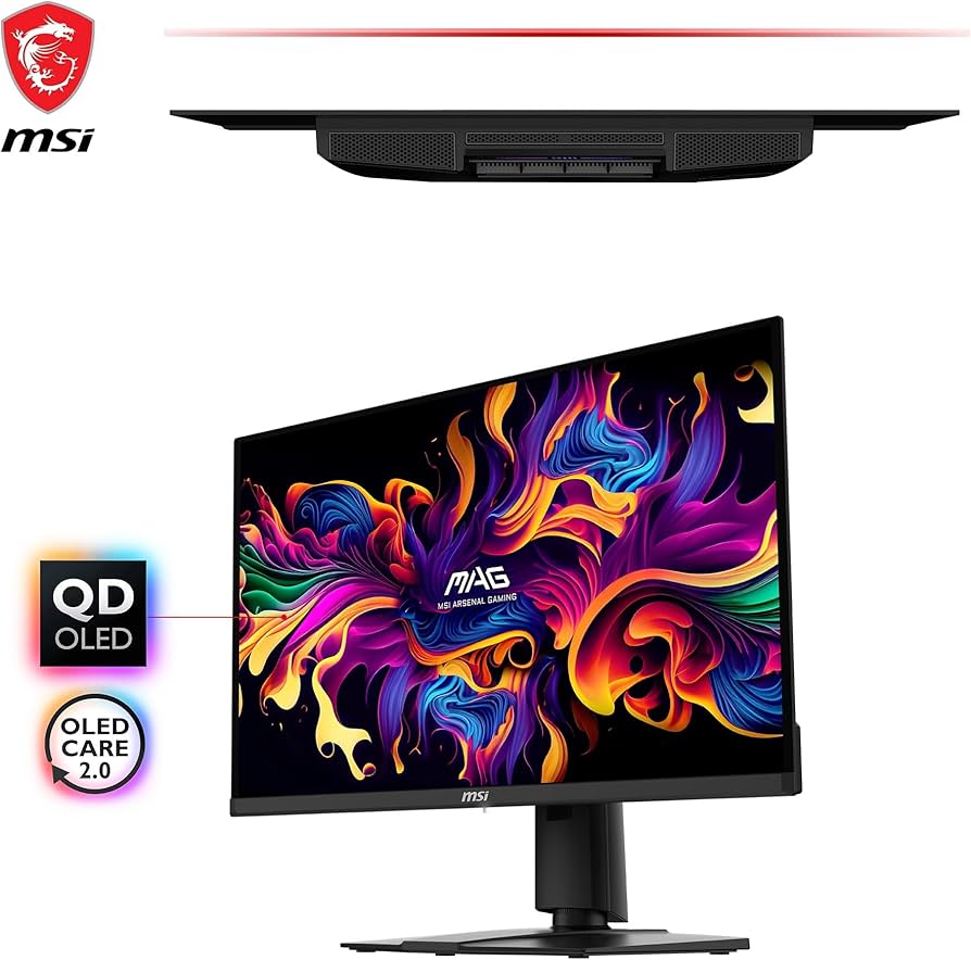 MSI MAG 271QPX QD-OLED 26.5インチWQHD Buy MSI MAG 271QPX QD-OLED E2 27-inch 2K Gaming Monitor (Black