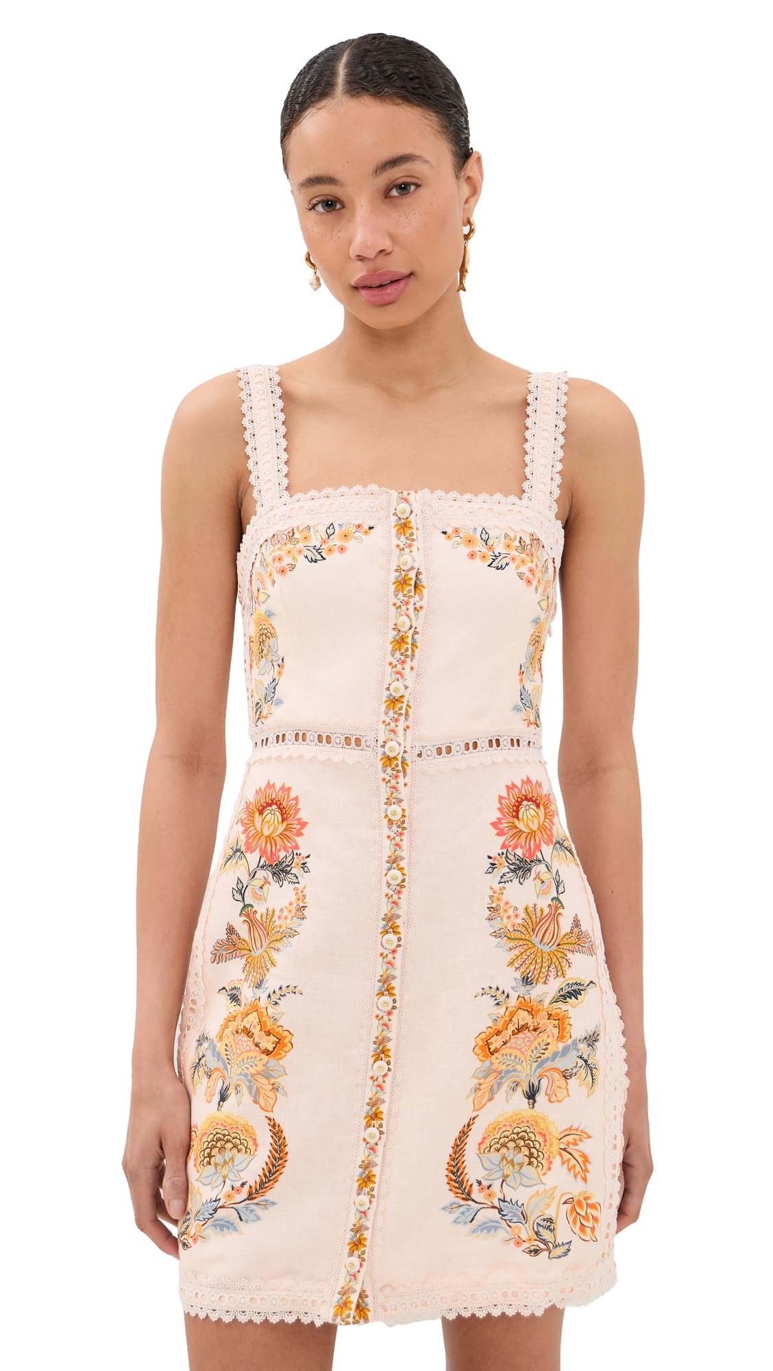 Women's Ligia Sleeveless Linen Mini Dress