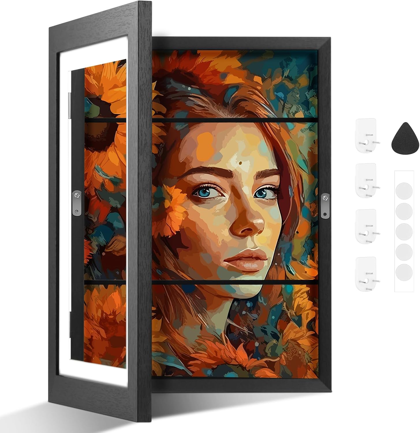 Kids Art Frames Black,18”X13” Kids Artwork Frames