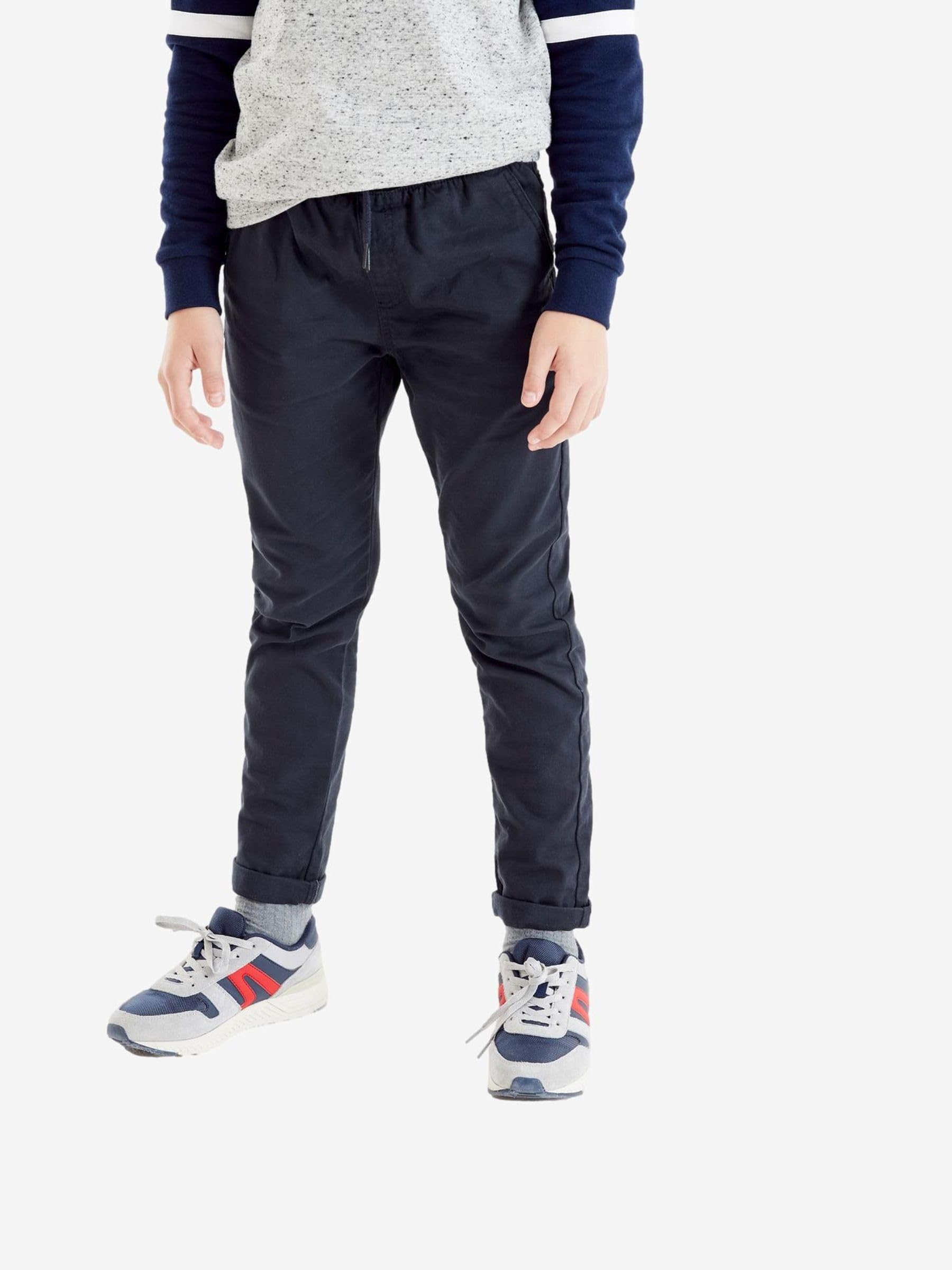 NEXT Garçon Pantalon Standard à Taille élastique côtelée