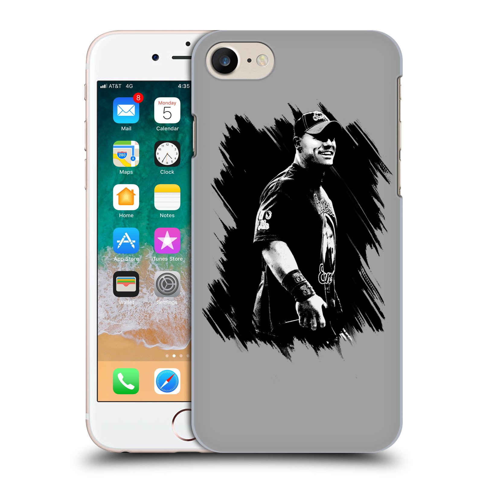 Head Case Designs Licenza Ufficiale WWE John Cena 2017/18 Superstars 4 Custodia Cover Dura per Parte Posteriore Compatibile con Apple iPhone 7/8 / SE 2020 & 2022