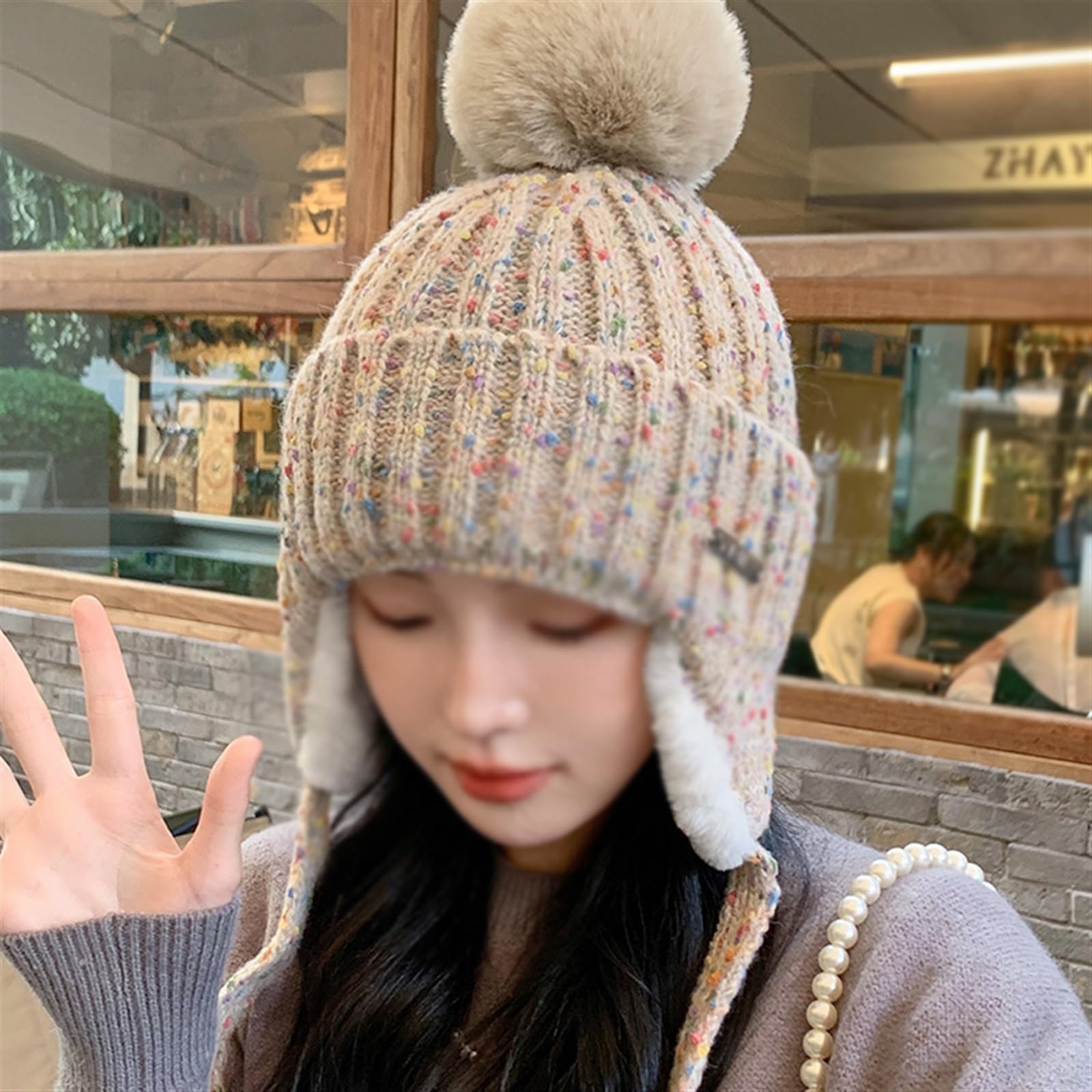 7391 Wool Beret Hat For Women, Classic French Style Beanie Hat Winter Warm 100% Wool Chic French Style Beret Hat Women Girls Classic  main image 3