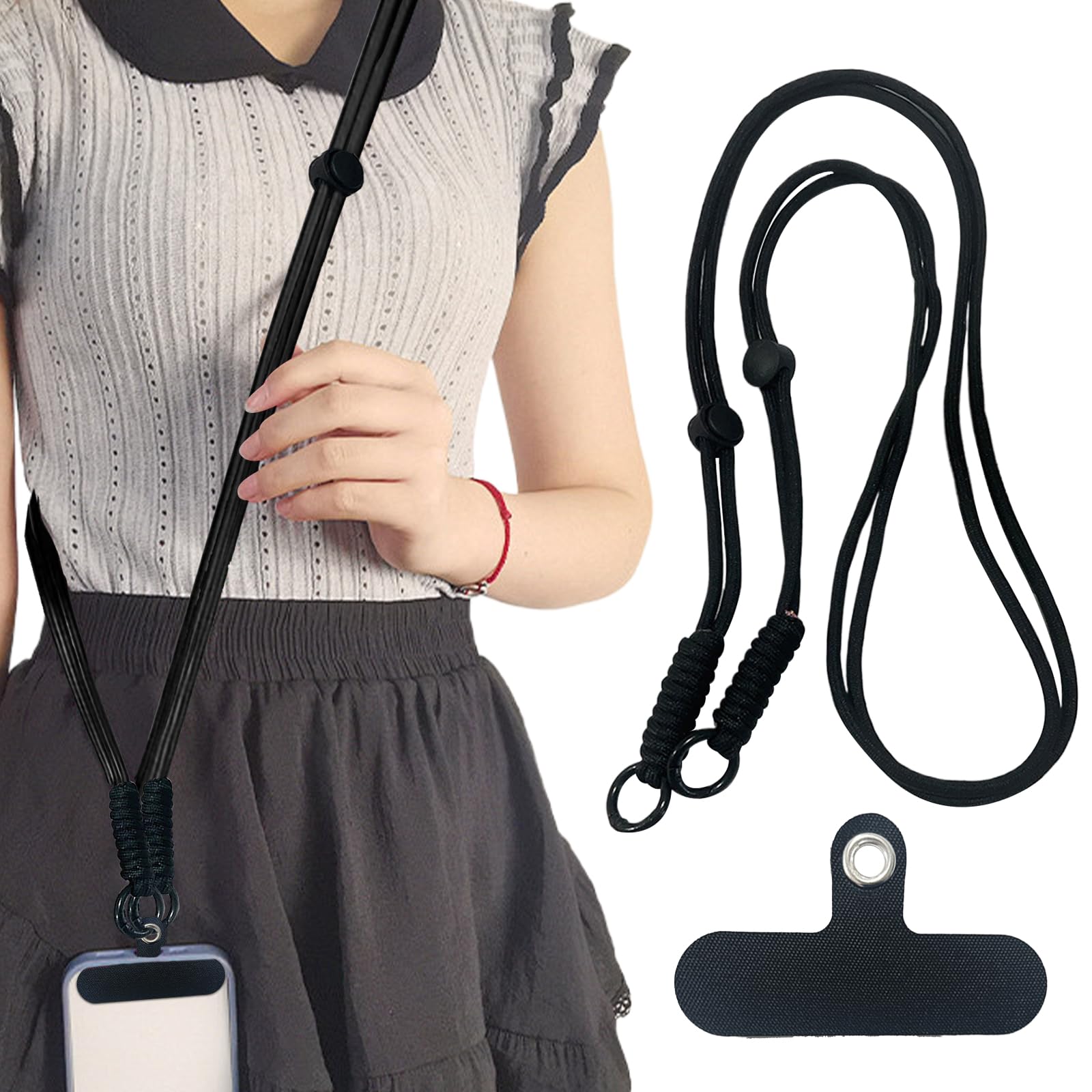 Amazon.co.jp: [ポクミル] 携帯ストラップ スマホホルダー 長さ