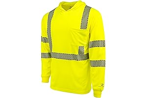 Radians Standard Hi-Vis Flannel Safety Shirt: Enhanced Visibility and Comfort for Optimal Workplace Safety