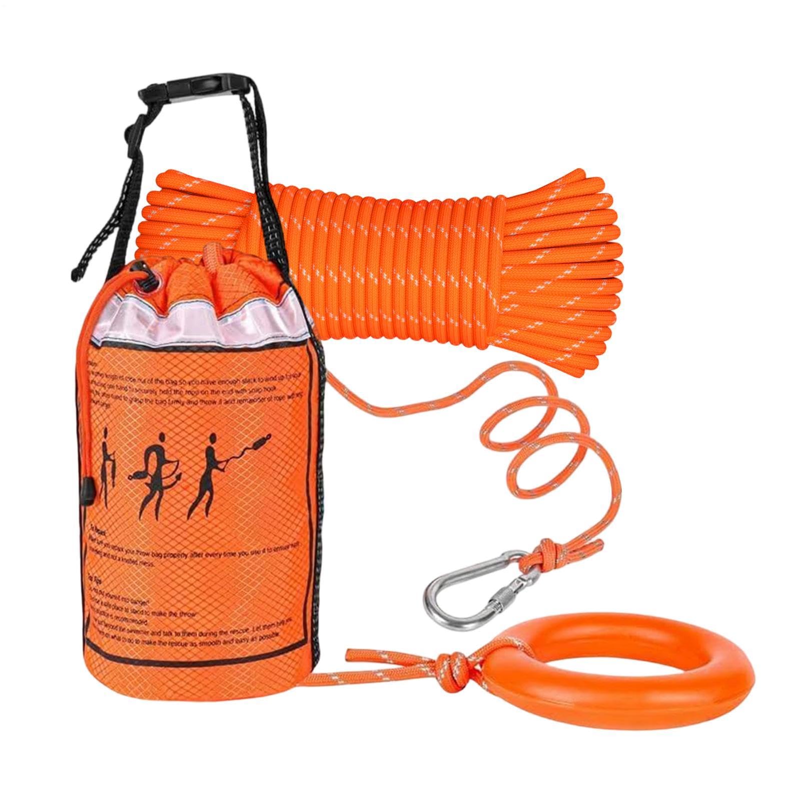 Sac de lancement secours aquatique pour sécuriser les chutes en rivière - 8