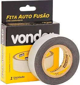 Fita Autofusão, 19 Mm X 2 M, Vonder.