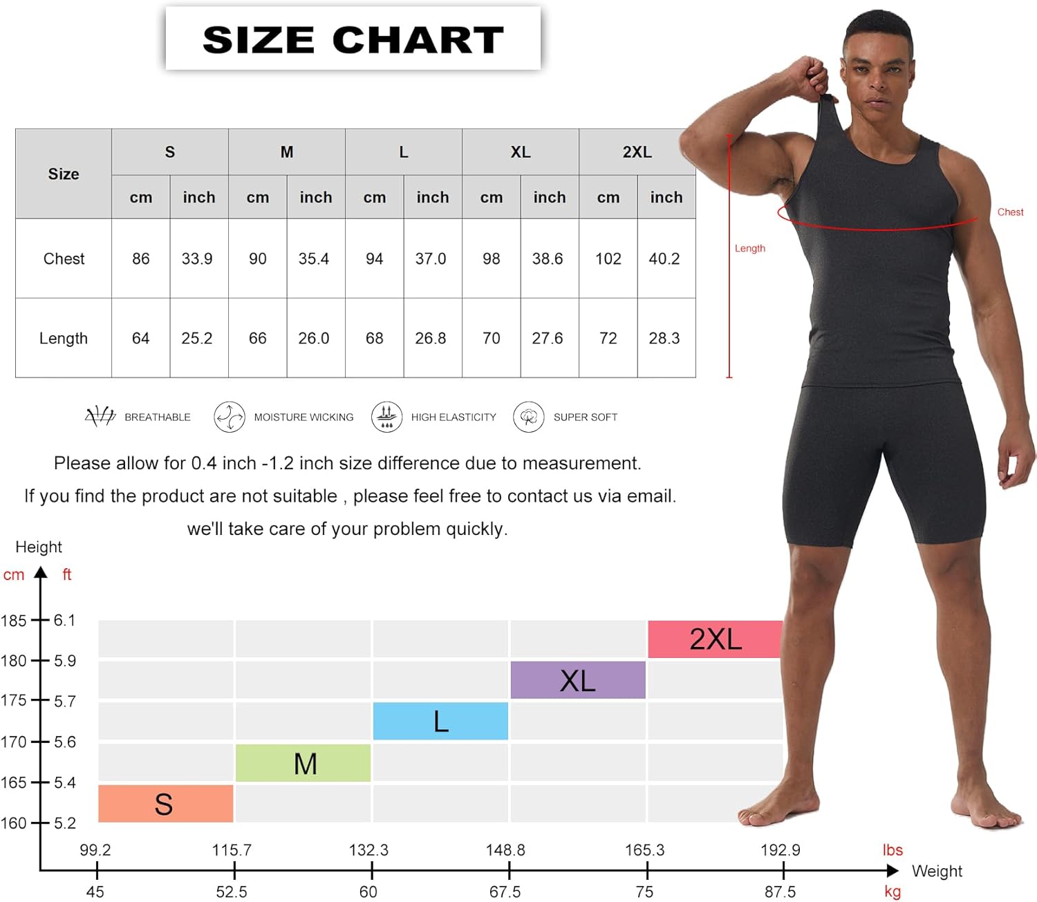 5 Pack Men's Camouflage Compression Shirts Sleeveless Athletic Workout Tank Top Sports Baselayer Running Undershirt - Image 7