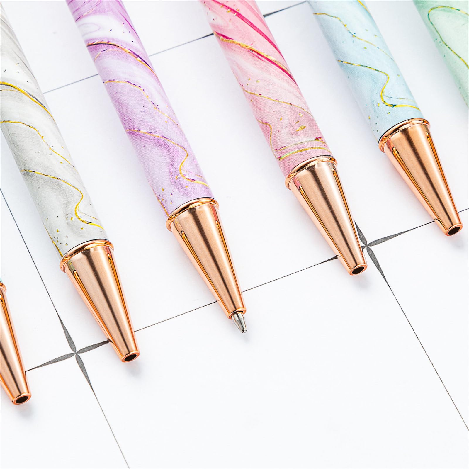 Diamond Ballpoint Pen Metal Ballpoint Pen Black 1 0mm Tip Write Smoothly Refillable For Student Teacher Office Supplies — view 7