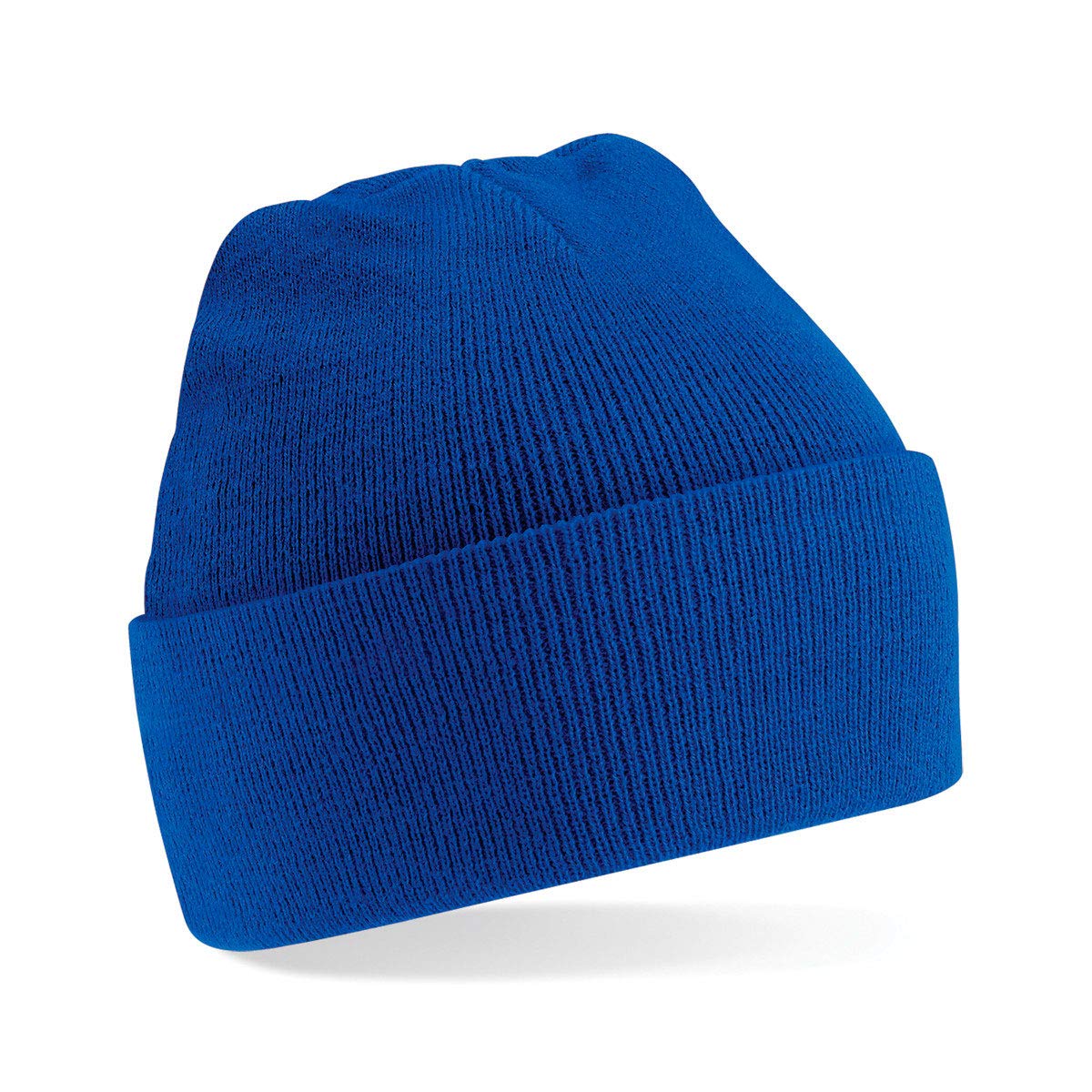 Beechfield Bright Royal B45 Adult Original Cuffed Beanie(One Size) (Bright Royal)