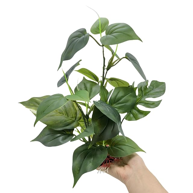 Foto 3 de 6 de M2cbridge Plantas artificiales para peceras, plantas acuáticas para acuario