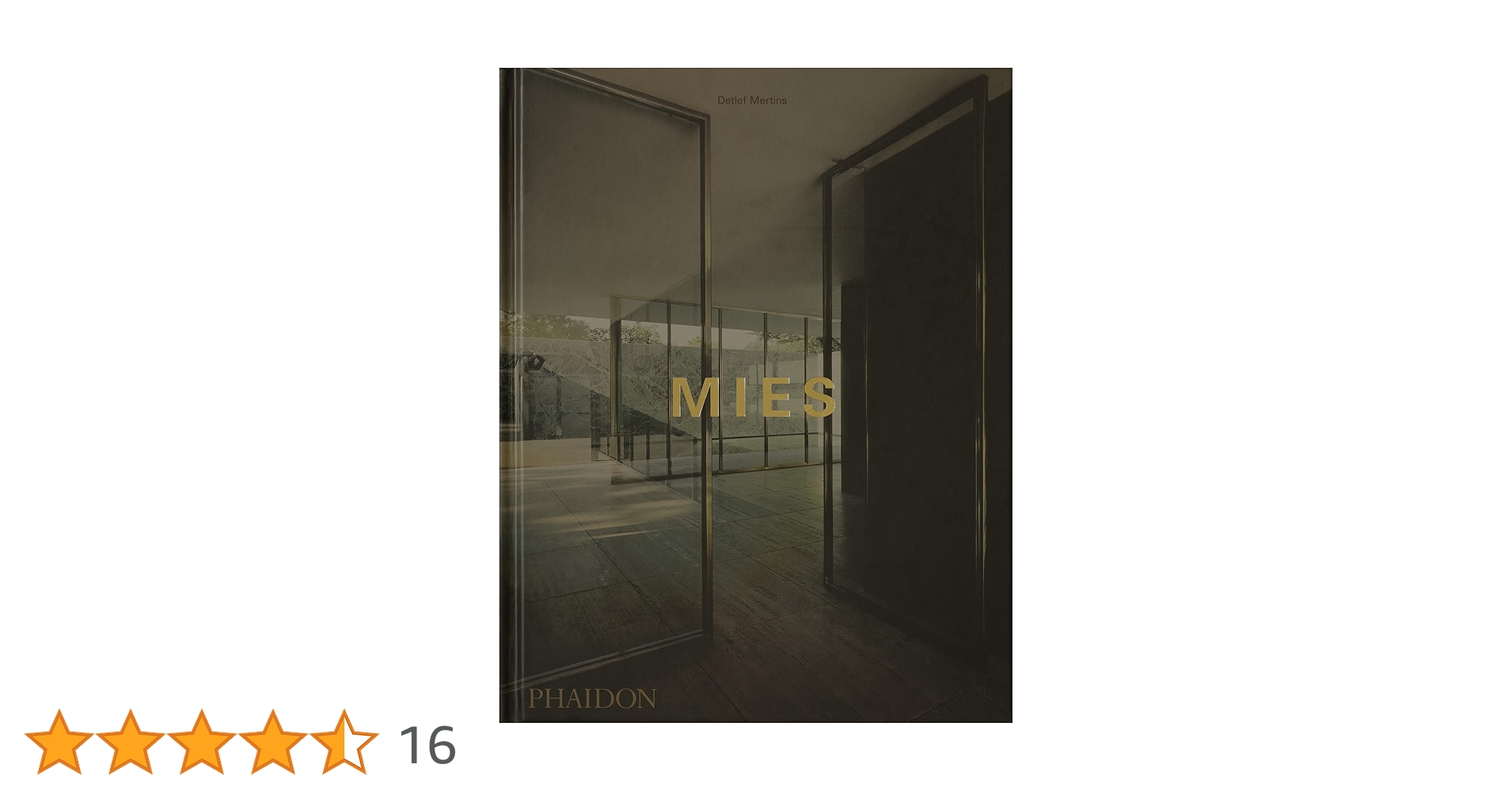 洋書 MIES Detlef Mertins Phaidon Mies by Detlef Mertins | Goodreads