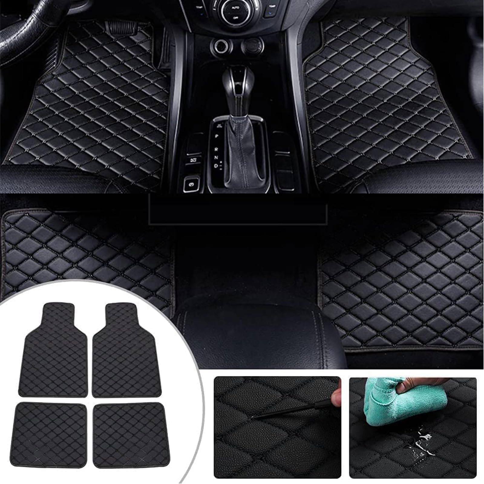 Tapis de Sol Voiture pour VW Polo AW 2017-2026