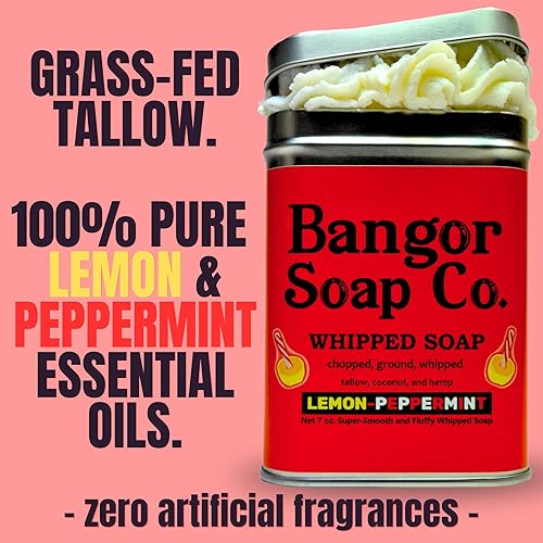 Miniatura 8 de Pure Lemon Lavender  Jabón batido natural  7 ingredientes reales  El mejor sebo, coco, cáñamo, lejía  Cuidado y limpieza de la piel suave y nutritiva