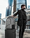 MATEIN 18 Inch Laptop Backpack, Extra Large Travel Backpack with Luggage Strap and Laptop Compartment for Women Men, TSA Approved Carry On Waterproof Laptop Bag, Grey, 18.4 Inch | Carry On Bag with TSA Laptop Compartment & Anti Theft Pocket, College
