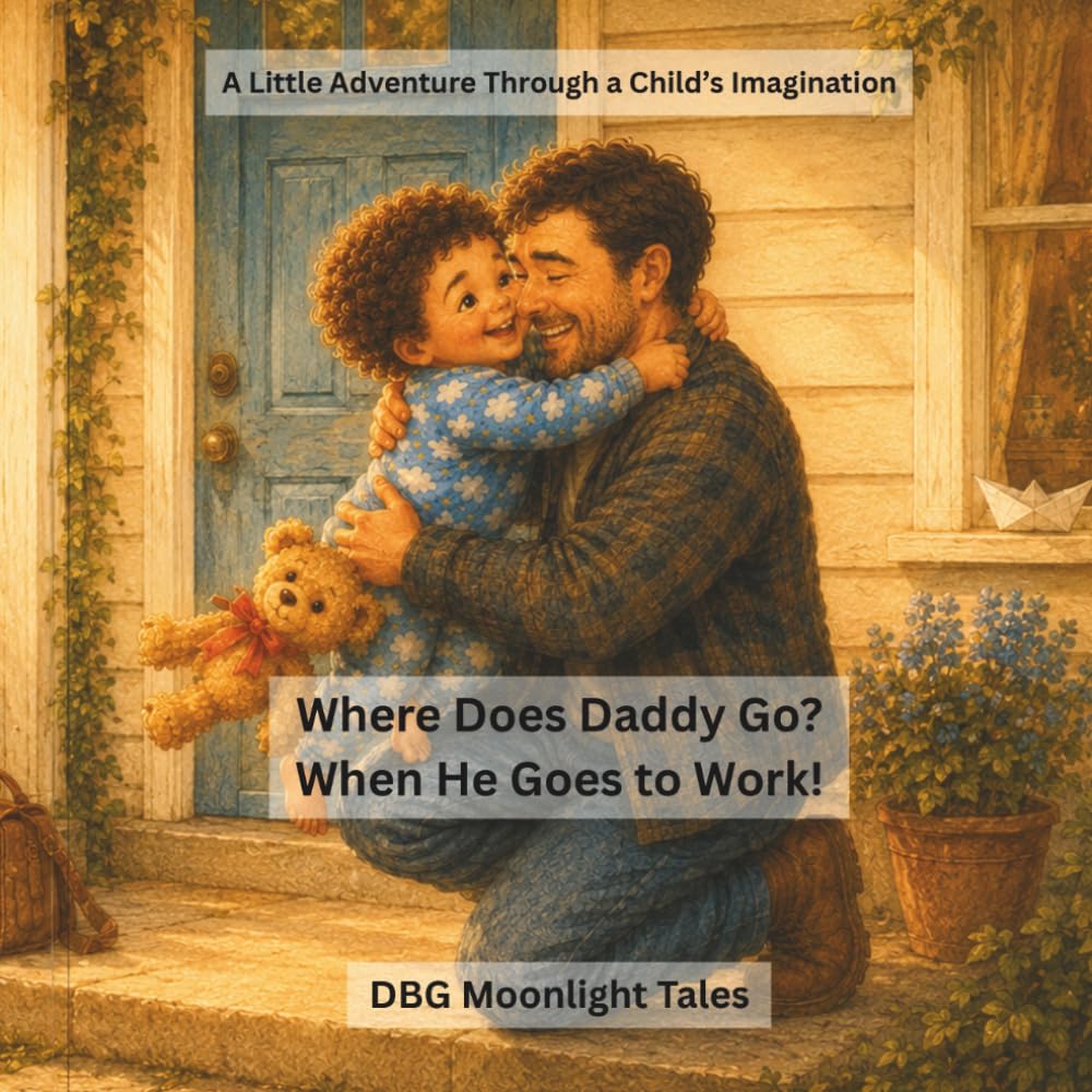 Where Does Daddy Go? When He Goes to Work?: A Children’s Story About Imagination, Separation Anxiety, and Daddy Coming Home (Where Do They Go?)