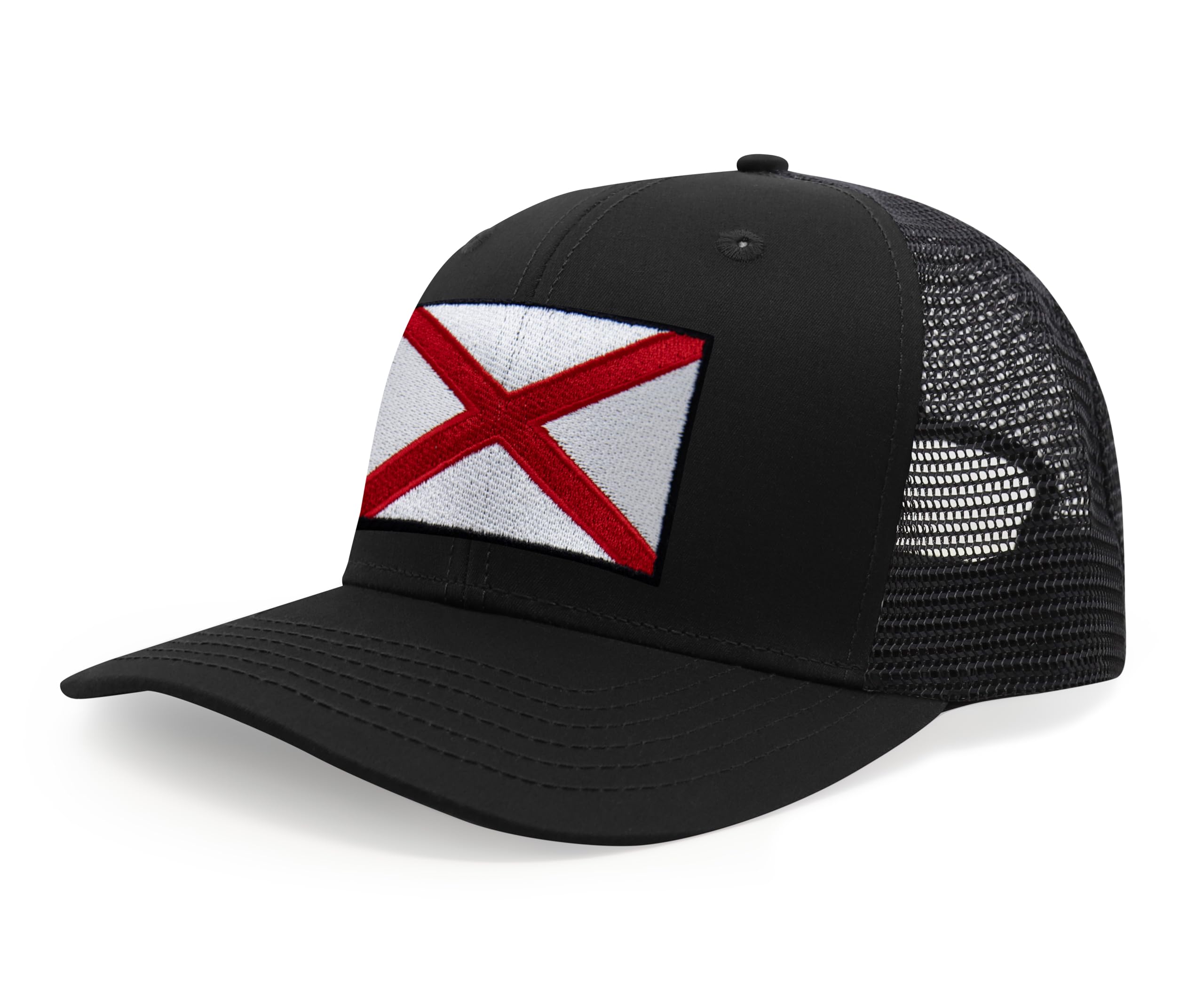 International Tie State Hat for Men and Women, Adjustable Snapback Trucker Baseball Cap with Embroidered Patch