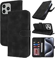 Vista 107 de Funda tipo cartera para iPhone XR con tarjetero para iPhone Xr para mujeres y hombres, ranuras para tarjetas de piel sintética con hebilla Oro Rosa
