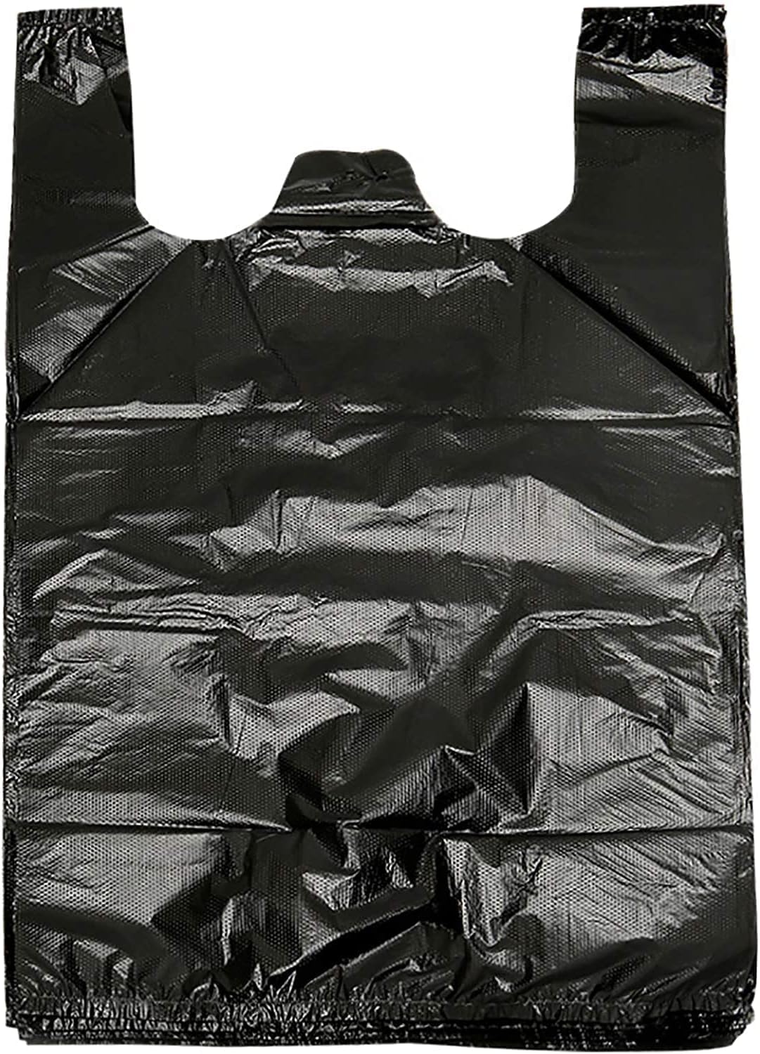 100 bolsas de basura pequeñas supergruesas con asa, bolsas de basura negras de 4 galones para cocina, oficina, viajes y hogar (100 unidades)