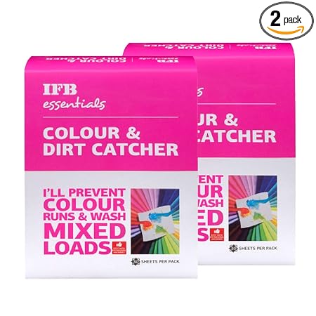 IFB Essentials Colour & Dirt Catcher - Combo of 2 (30 + 30 sheets)