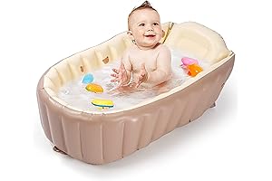 MINK 2-in-1 Inflatable Bathtub with Divider Wall: A Safe and Convenient Bathing...