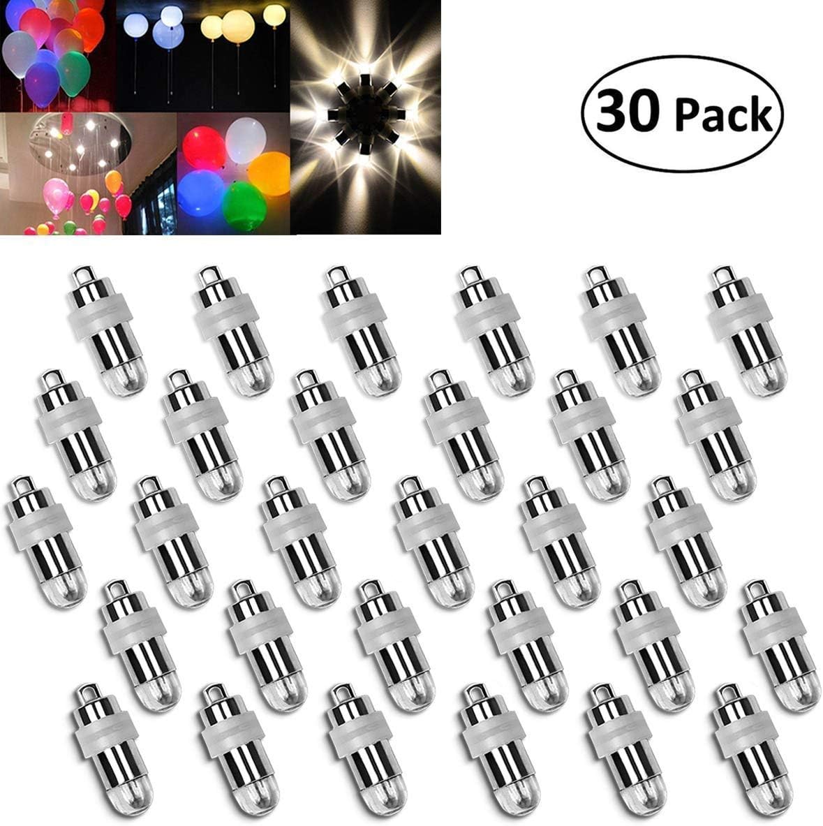 Vanble Mini led Lights, NonBlinking Mini LED Balloon Party