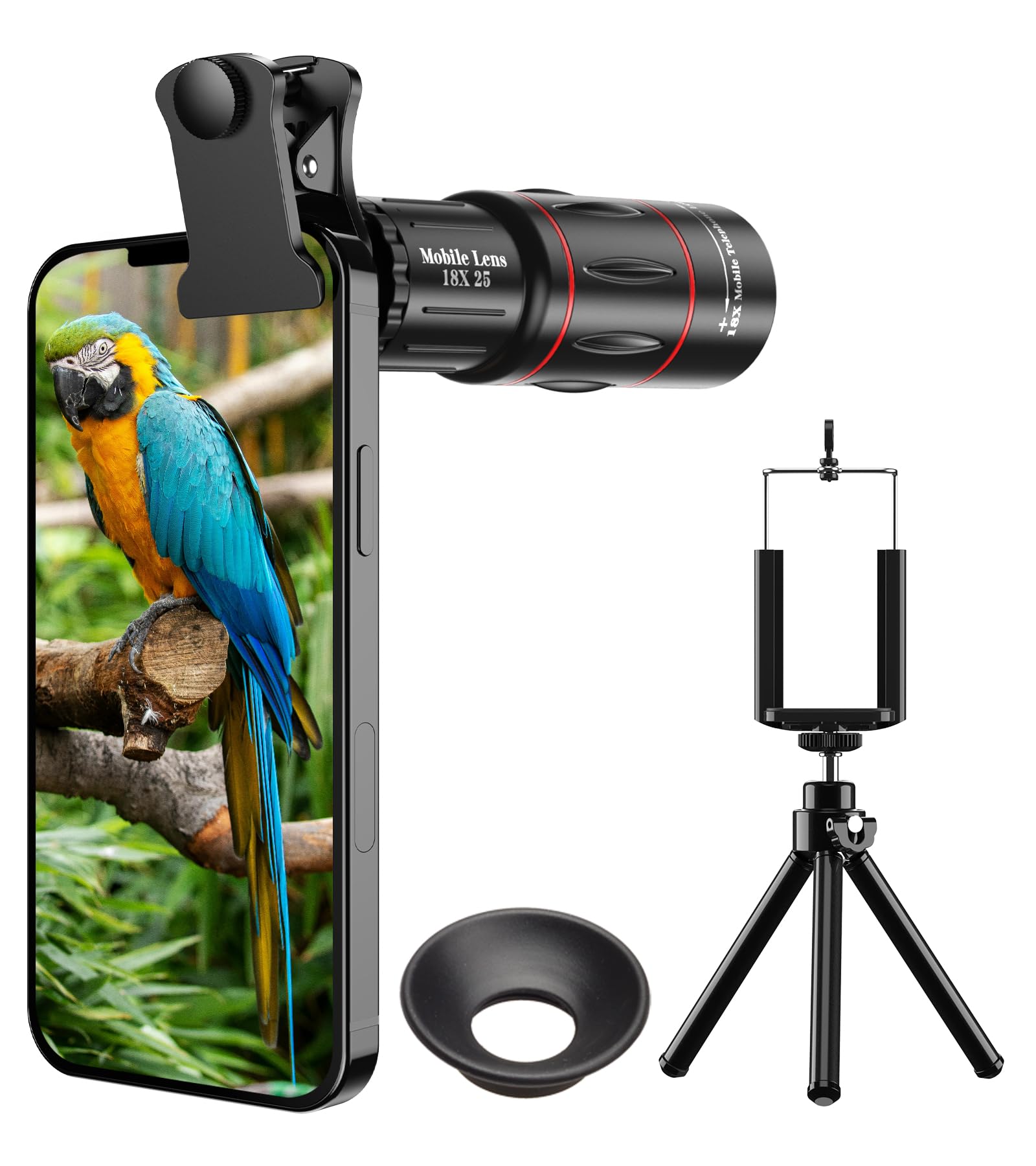 18x Telephoto Lens Evil Eye Hight Power Telephoto Phone Lens