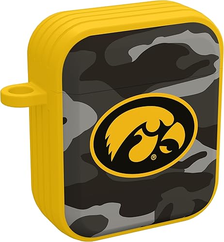 Miniatura 5 de AFFINITY BANDS Iowa Hawkeyes Camo HDX - Funda compatible con Apple AirPods Gen 1 y 2