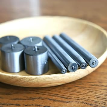 1mm/1.5mm/2mm/2.5mm Mini Eyelet Grommet Setter Tool with Base the only Tool for 1mm Eyelets, Doll Clothes Eyelet Grommet Setter Tool, for Doll Clothes Sewing Project