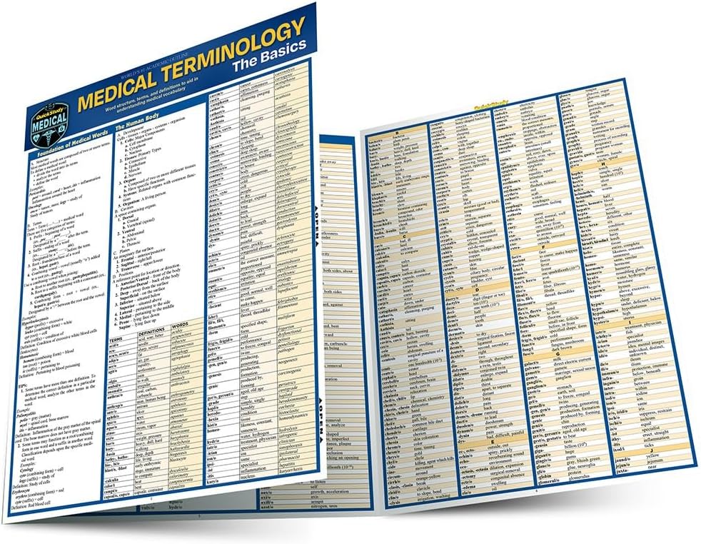 Medical Terminology:The Basics (Quick Study Academic)