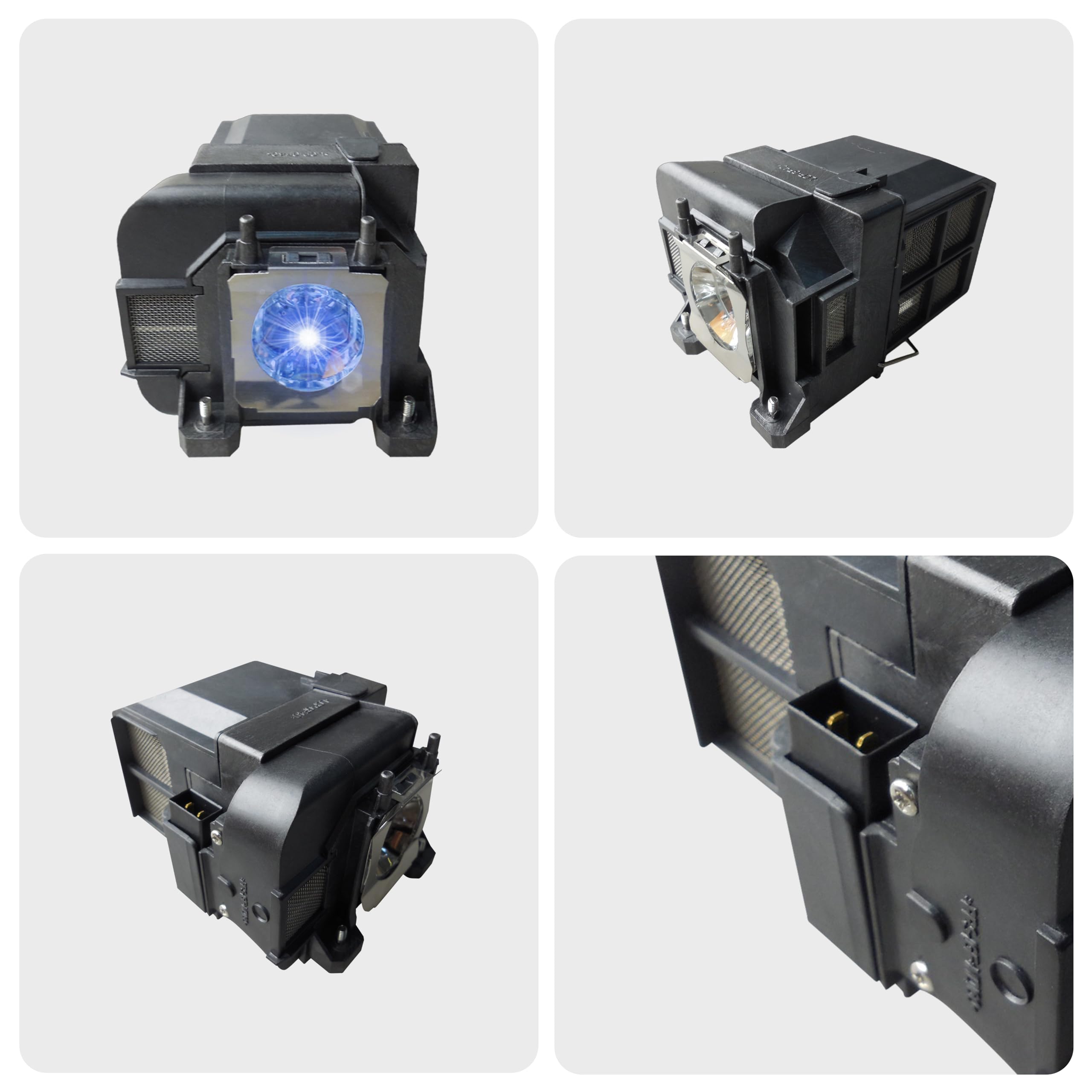 EL PLP77 - Lampada di ricambio per proiettore compatibile con EPSON EB-4550 EB-4750W EB-4850WU EB-4950WU EB-1970W EB-1975W EB-1980WU EB-1985WU EB-4650 proiettori con alloggiamento