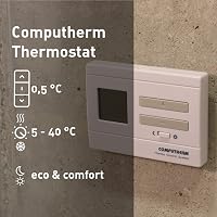 COMPUTHERM Q3RF Digitális Vezeték Nélküli Termosztát Vevőegységgel 2