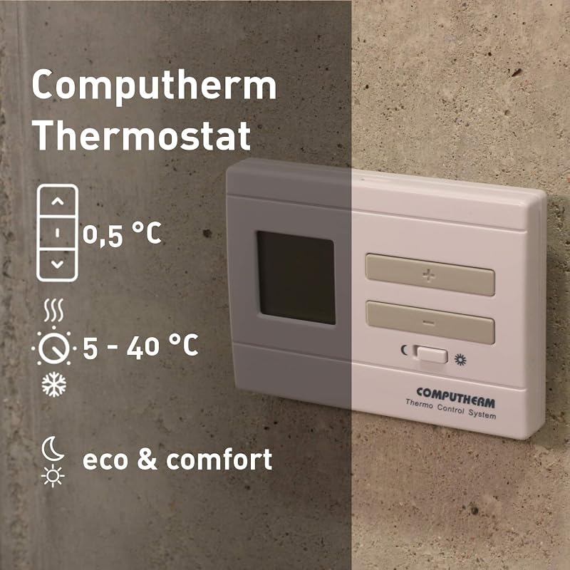COMPUTHERM Q3RF Digitális Vezeték Nélküli Termosztát Vevőegységgel