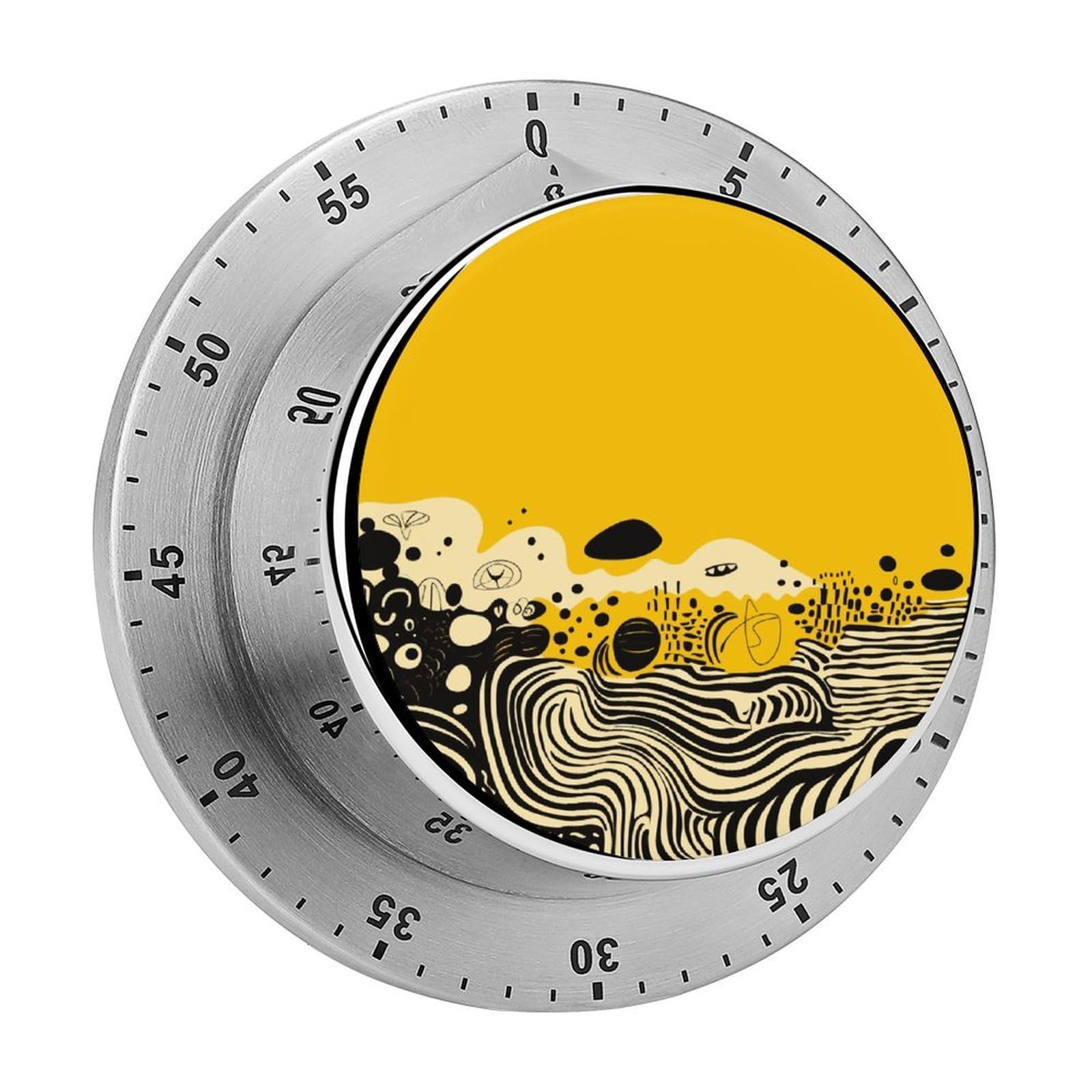 Reloj temporizador de cocina de 60 minutos magnético para mesa y nevera
