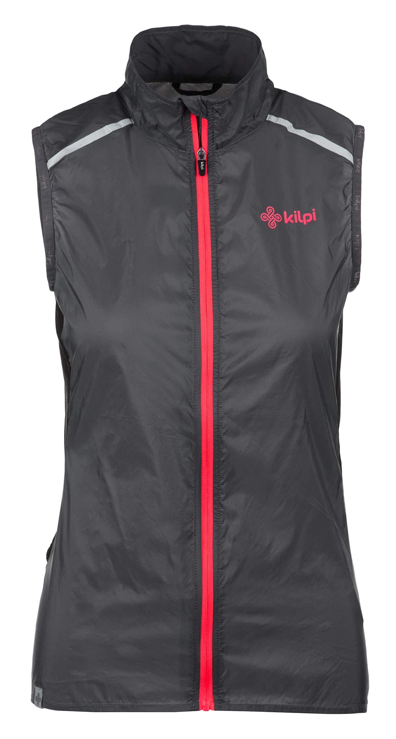 Women's Flow Running Vest Dark Grey Size UK 14, 42