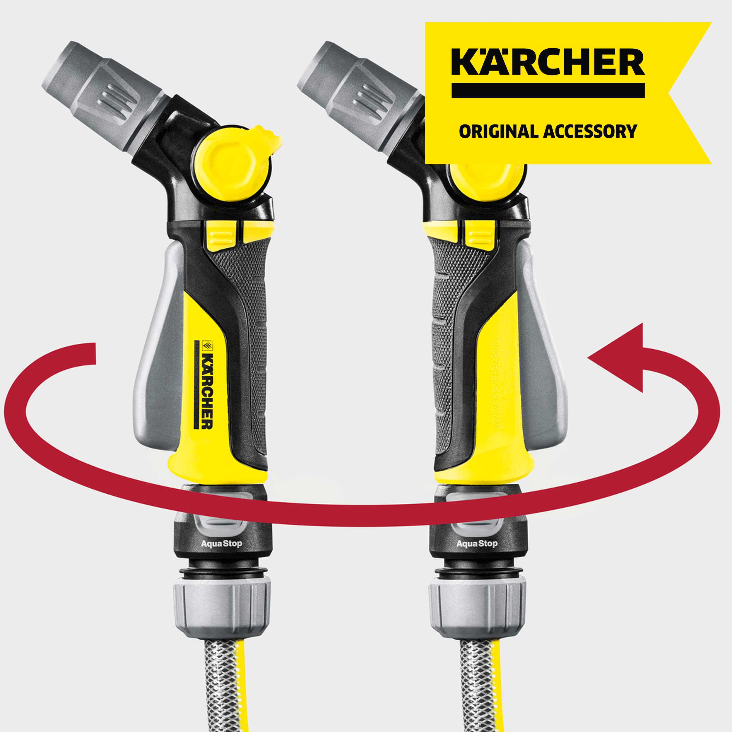 KAER5 Karcher 2.645-268.0 17.3 x 41.5 x 149.5 cm Spray Gun Plus - Yellow/Black/Grey