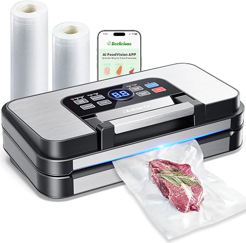 95Kpa Precision Pro Vacuum Sealer with Double Heat Seal & Dual-Pump