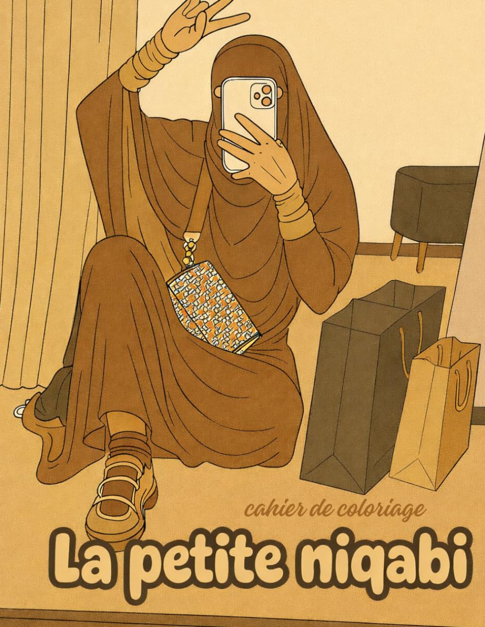 La petite niqabi - Mon cahier de coloriage