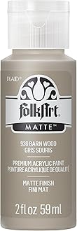 FolkArtAcrylic Paint in Assorted Colors (2 oz), 936, Barn Wood