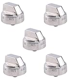 Stove Knob DG68-00377A Compatible with Samsung Oven NX58F5500SS FX710BGS NX58H9500WS NY58J9850WS NX58H9500WS NX58K9500WG NX58M5600SB (5 PCS)
