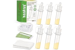 Advanced Silicone Pump Haakaa - Enhanced Colostrum Collector - Exclusive Pump Aid...