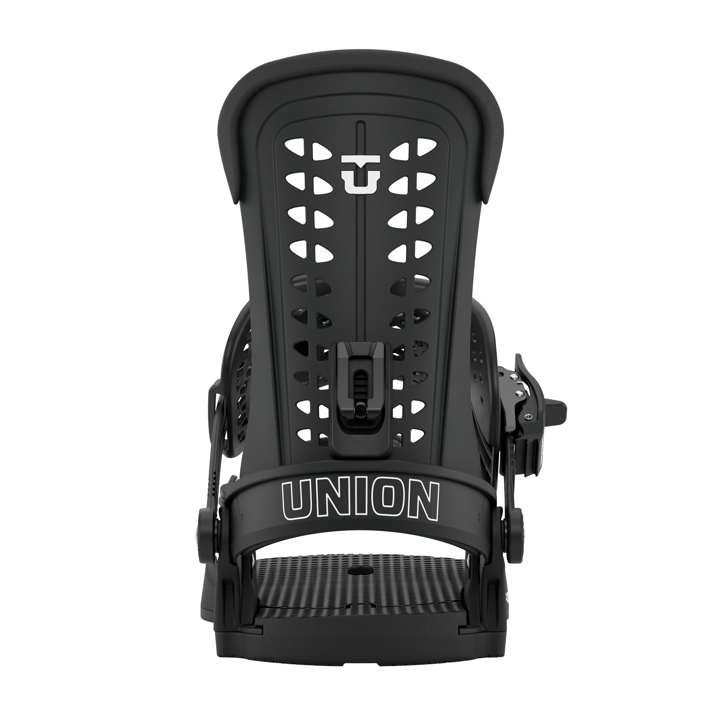 Union Force Classic Men's Snowboard Bindings, Black, Large