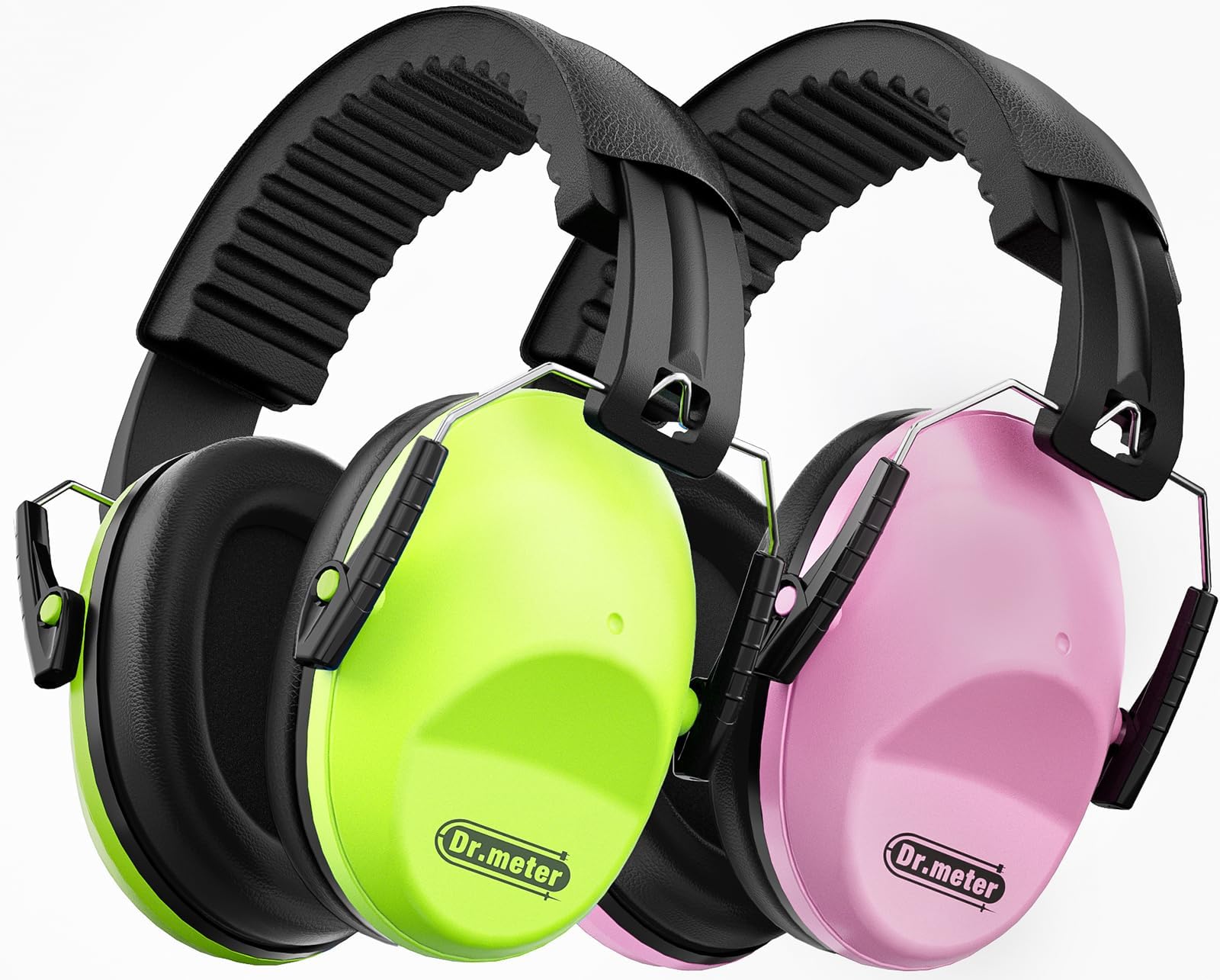 Dr.meter Noise Cancelling Headphones for Kids: SNR27.4 Noise Reduction Earmuffs for Adults Kids Ear Protection for Monster Jam Autism Sensory Concerts Fireworks, Ear Muffs for Shool Study Reading