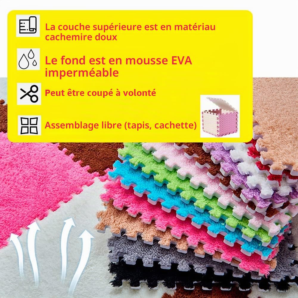 Oncpcare 10 Paquets de Coussins de Couchage en Polaire Ultra Doux et Chauds pour cochons d'Inde, 30x30 cm, Facilement lavables et réutilisables (Beige)