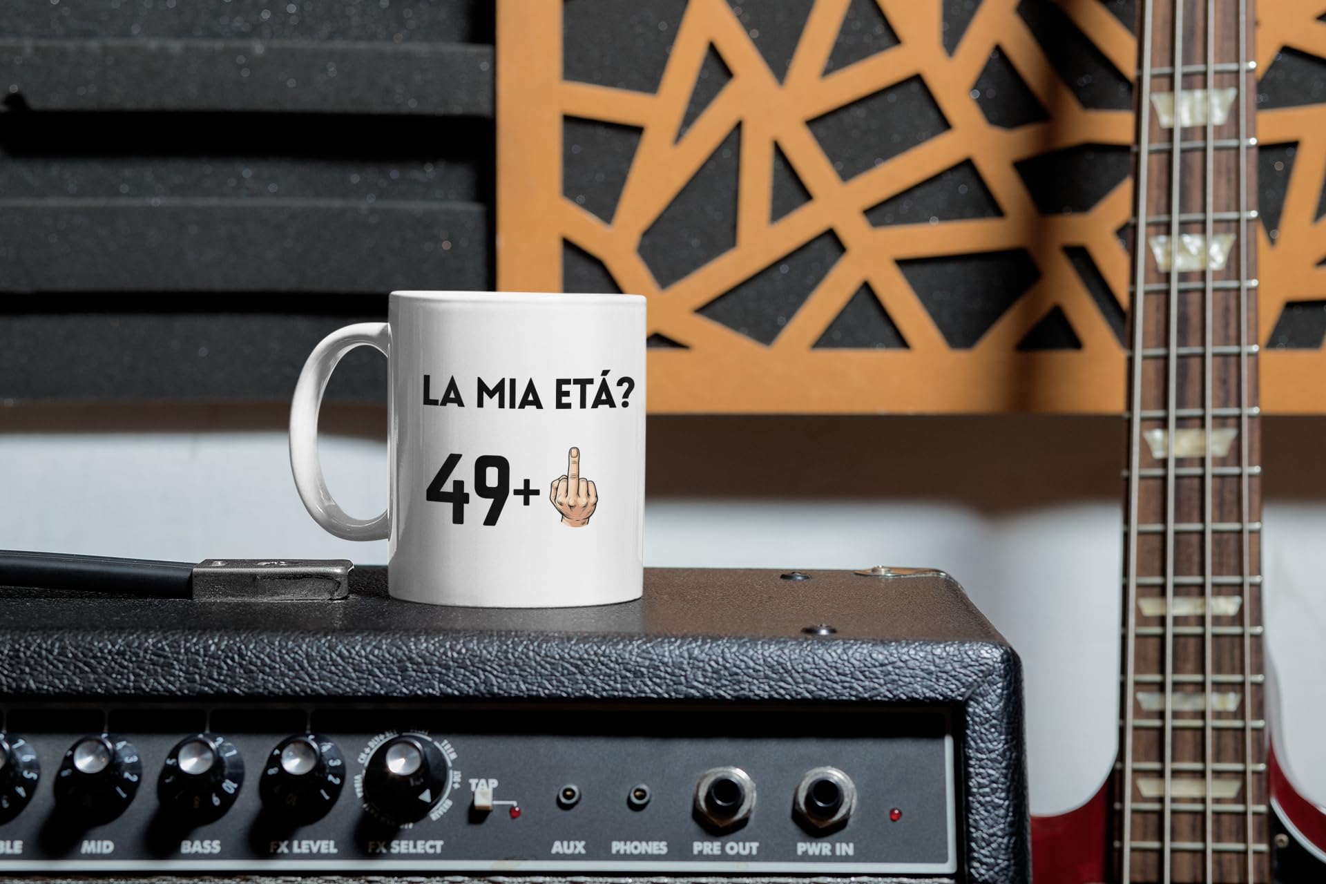 Gesar Tazza 50 Anni Uomo e Donna - Regalo Compleanno 50 Anni - Idea Regalo Divertente Cinquantesimo Compleanno - Gadget Uomo Donna per amico, collega, amica, sorella, fratello - 49+1