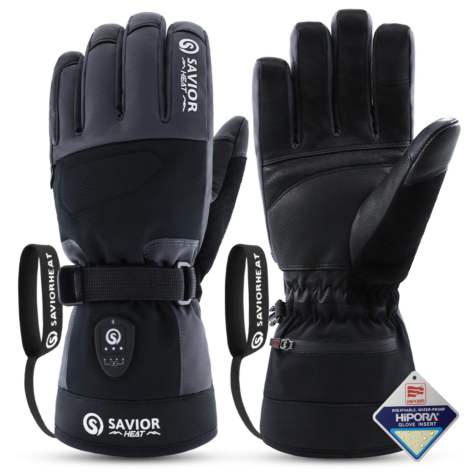 SAVIOR HEAT 3 0 Heated Ski Gloves for Men Women 7 4V 3000mAh Anti-Freeze Battery PD Fast Charging